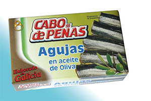 Agujas à l'huile d'olive Cabo de Peñas
