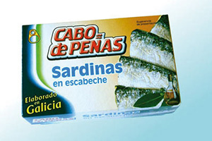 Sardines in escabeche saus Cabo de Peñas