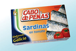 Sardines in tomato sauce Cabo de Peñas