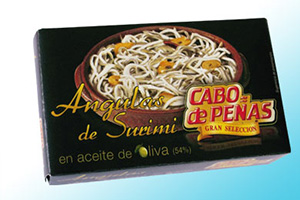 Angulas de surimi à l'huile d'olive Cabo de Peñas