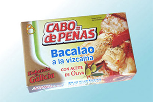 Cod in Bizcaian sauce Cabo de Peñas