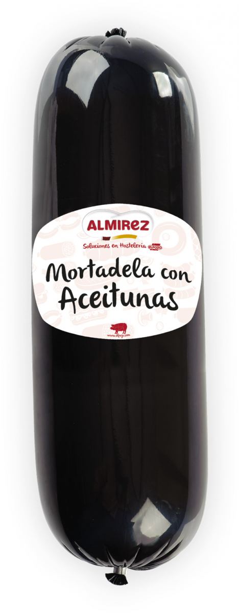 Mortadela con aceitunas